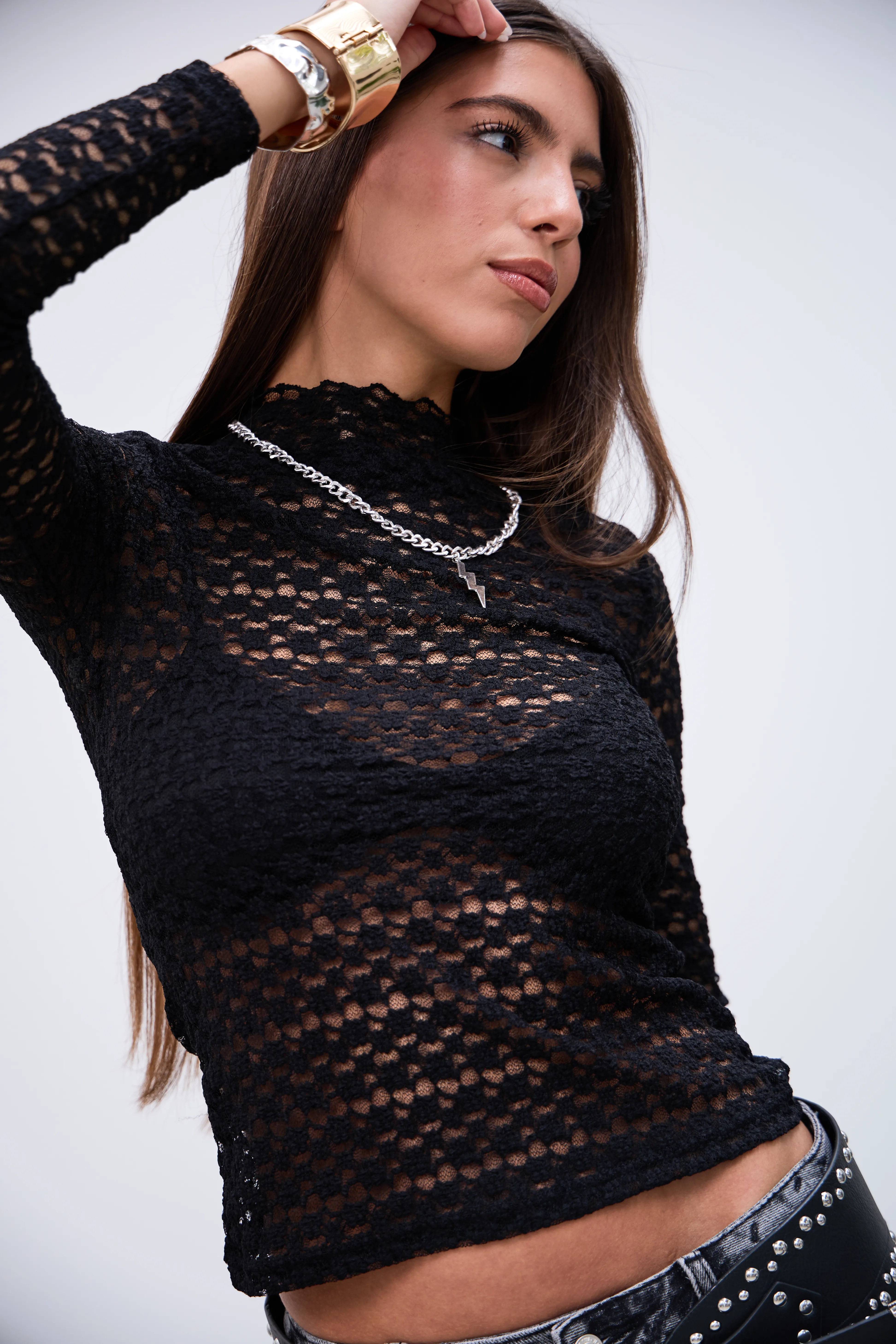 Remera Irresistible Negro L26-3328