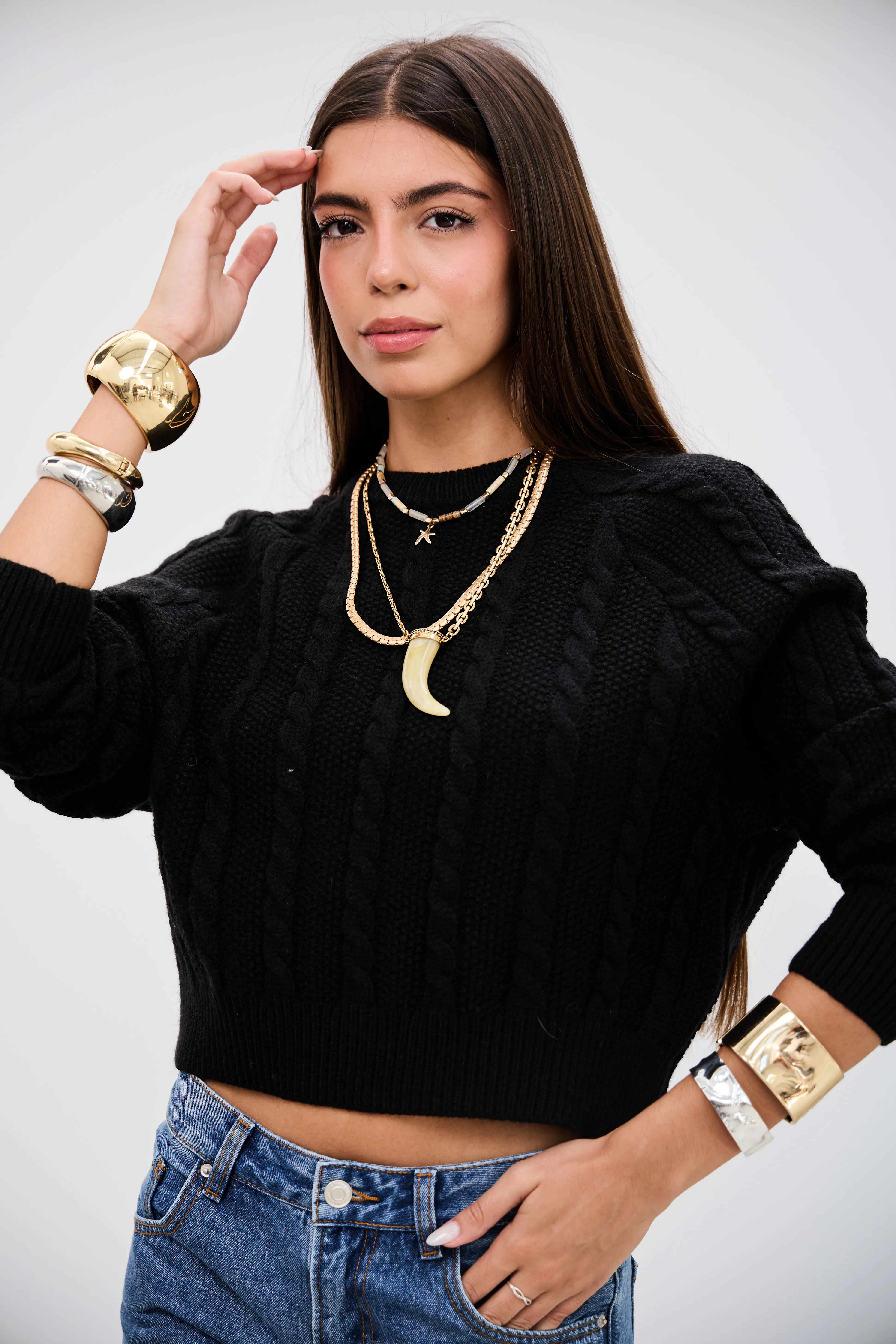 Sweater Momento Negro L26-3362