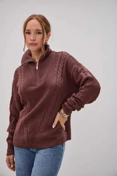 Sweater Impacto Choco L26-3368