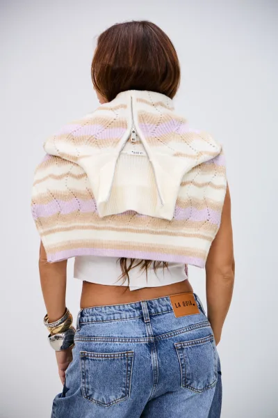 Sweater Voltaje Lila L26-3376