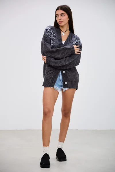 Saco Euforia Gris L26-3373