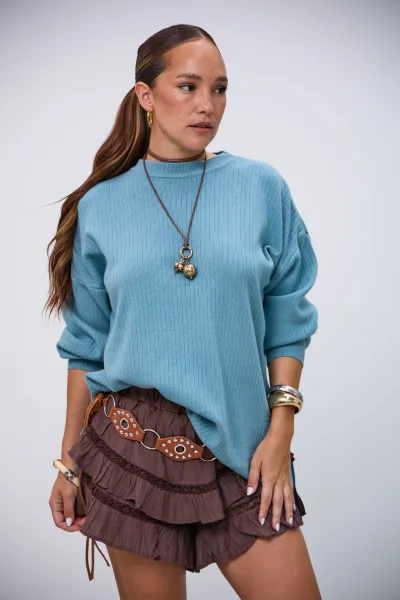 Sweater Reset Menta L26-3354