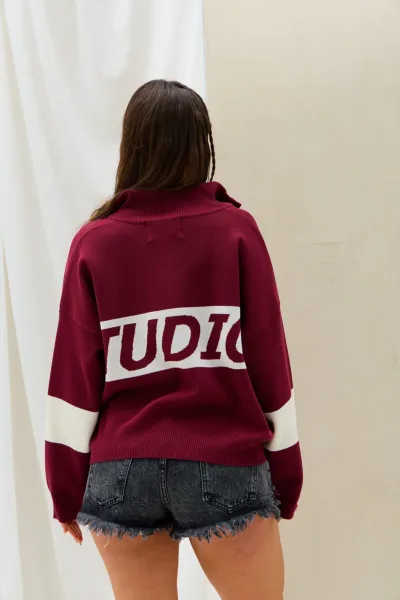 Sweater Studio Bordeaux