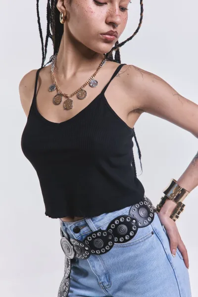 Musculosa Fresh Negro