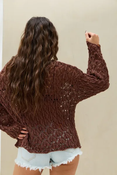 Sweater Tejido Free Choco