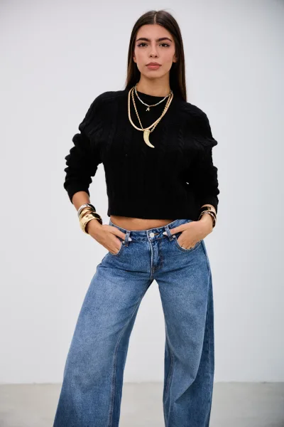 Sweater Momento Negro L26-3362