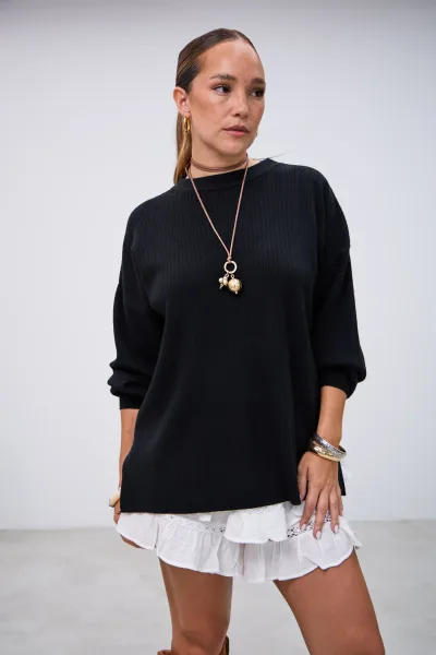 Sweater Reset Negro L26-3354