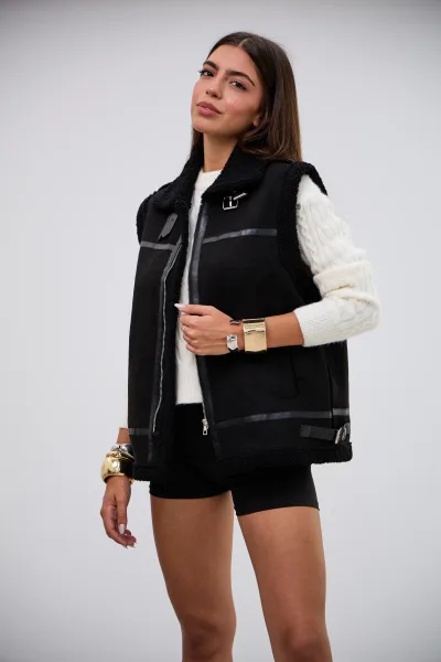 Chaleco Sensacion Negro L26-3348