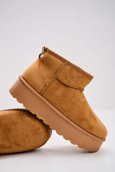 Bota soft camel L26-3380