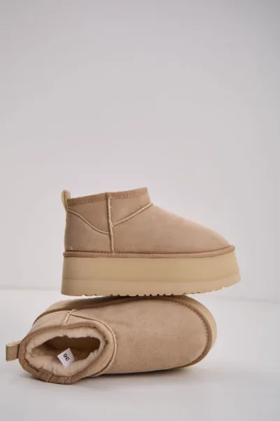 Bota high beige L26-3684