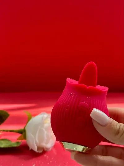 Estimulador rose rojo- hb0043