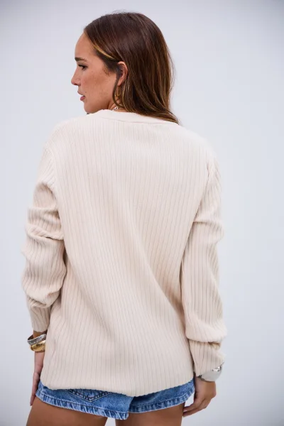 Sweater Alegria Crudo L26-3353