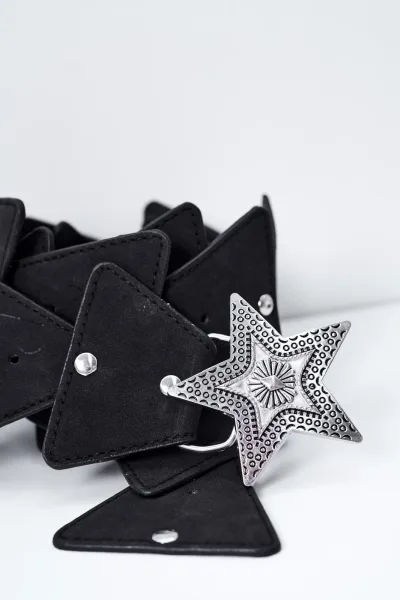 Cinto Estrella Negro