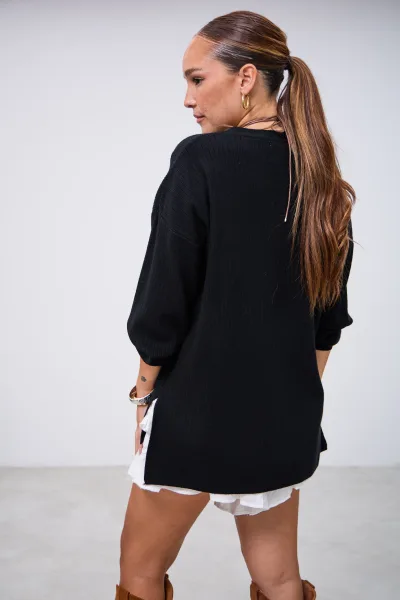 Sweater Reset Negro L26-3354