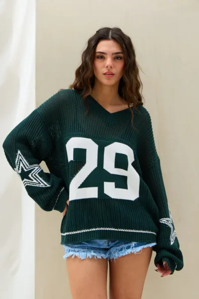 Sweater Star Verde