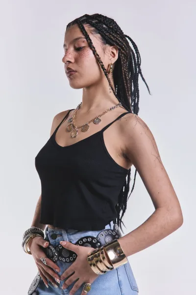 Musculosa Fresh Negro