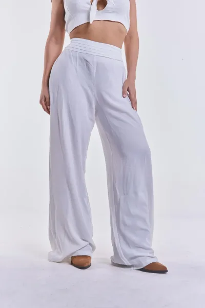 Pantalon Volver Blanco