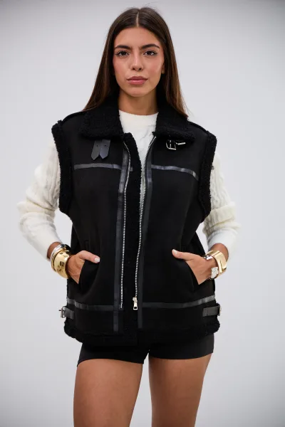 Chaleco Sensacion Negro L26-3348