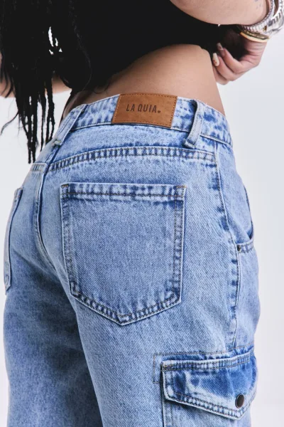 Denim Cargo Icaro Celeste