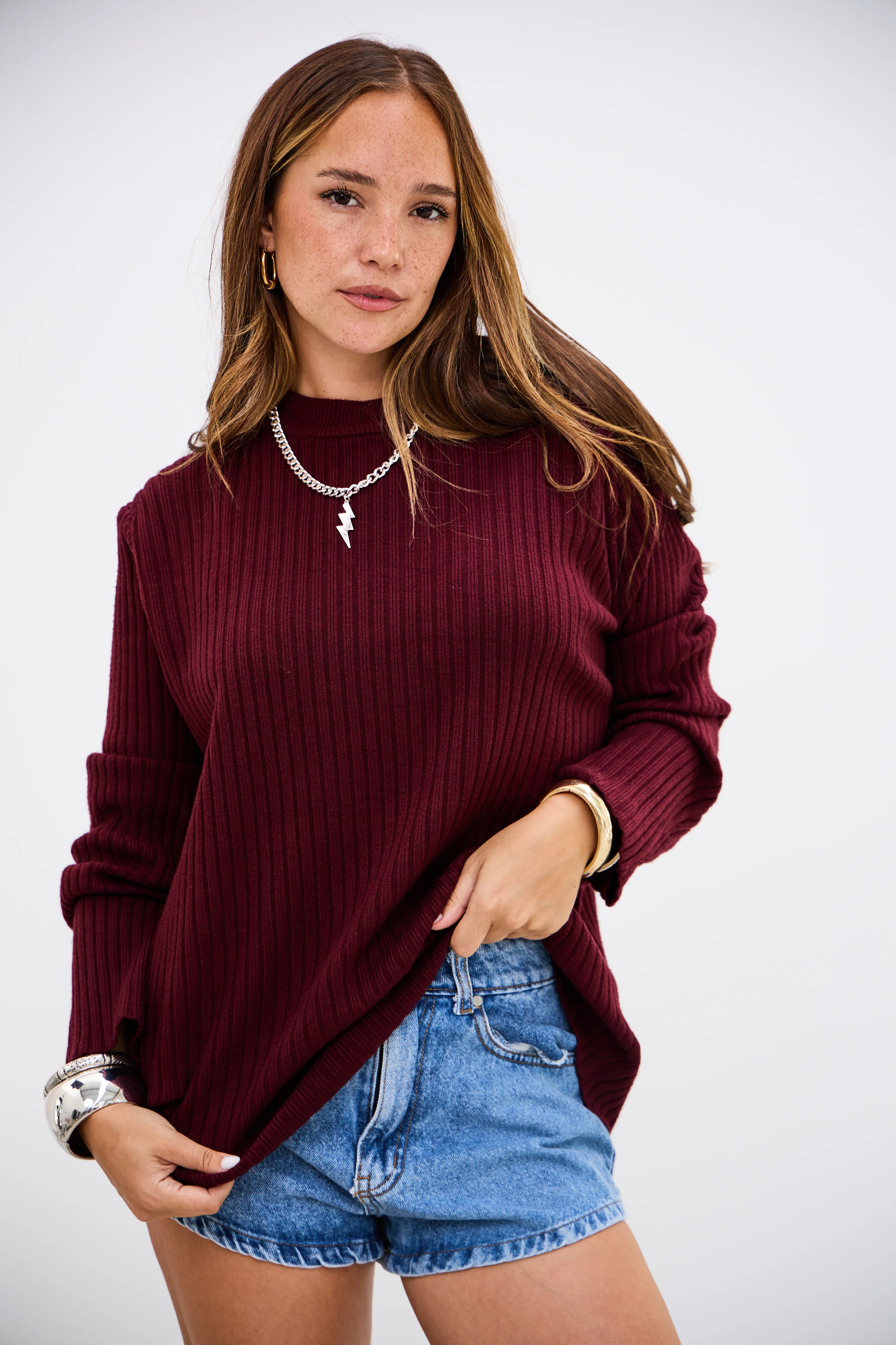 Sweater Alegria Bordeaux L26-3353